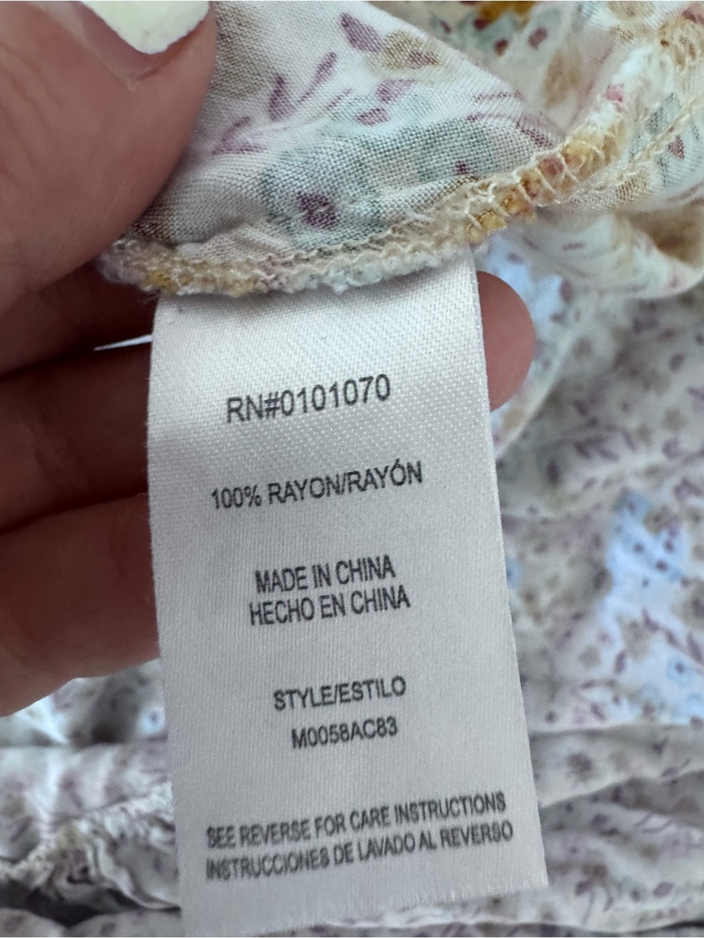 Mimi Chica White Floral Midi Sundress with Spaghetti Straps - Picture 7 of 8